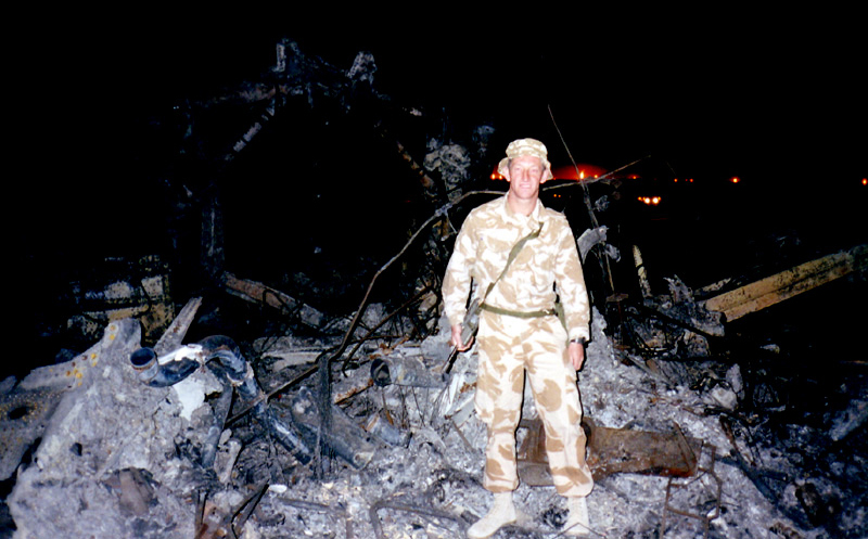 British Airways Plane Wreckage (Kuwait Airport) 10 am !!